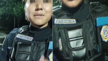 VIDEO: Exponen a policía borracha a cargo de un alcoholímetro en la Cdmx; SSC la retira de su cargo