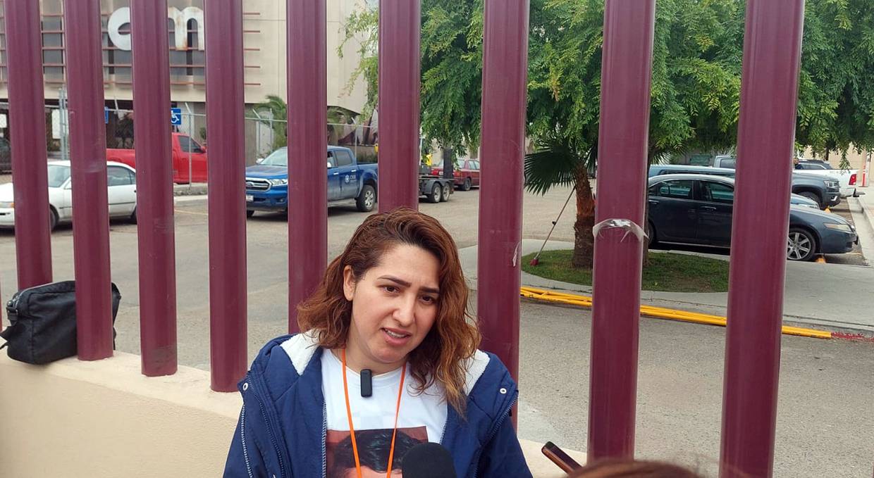 Paola Sandoval, presidenta del colectivo Buscando a Nuestros Desaparecidos.