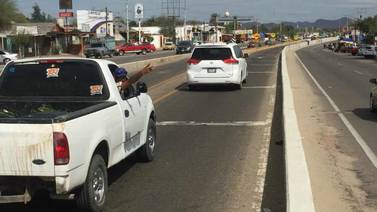 Reportan poco flujo vehicular hacia Ruta Río Sonora por puente