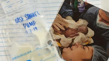 Madre decide donar su leche tras la muerte de su bebé