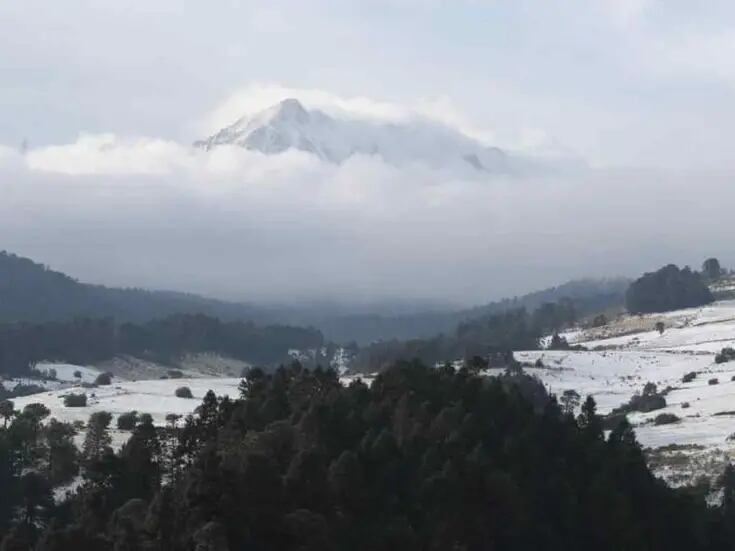 Cierran entrada a Nevado de Toluca tras bajas temperaturas registradas durante madrugada