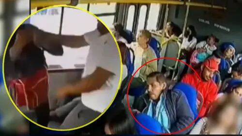VIDEO: Hombre acosa a joven en autobús y chofer la defiende