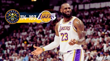 NBA: Lakers pierden ante los Nuggets 114-103 en el Juego 1 en los cuartos de final de la conferencia del Oeste