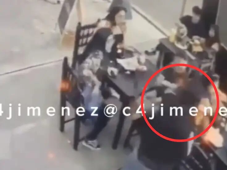 Video: Apuñalan a comensal en restaurante de la Ciudad de México