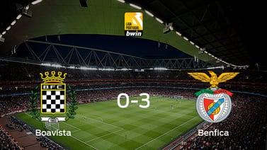 Goleada de Benfica por 3-0 frente a Boavista