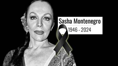 ¿Qué síntomas tuvo Sasha Montenegro ante de sufrir derrame cerebral que causó su muerte?