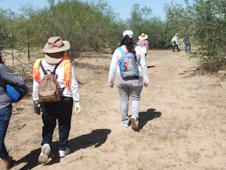 Madres Buscadoras de Sonora encuentran cuerpo decapitado en tramo carretero de Zamora a Pesqueira