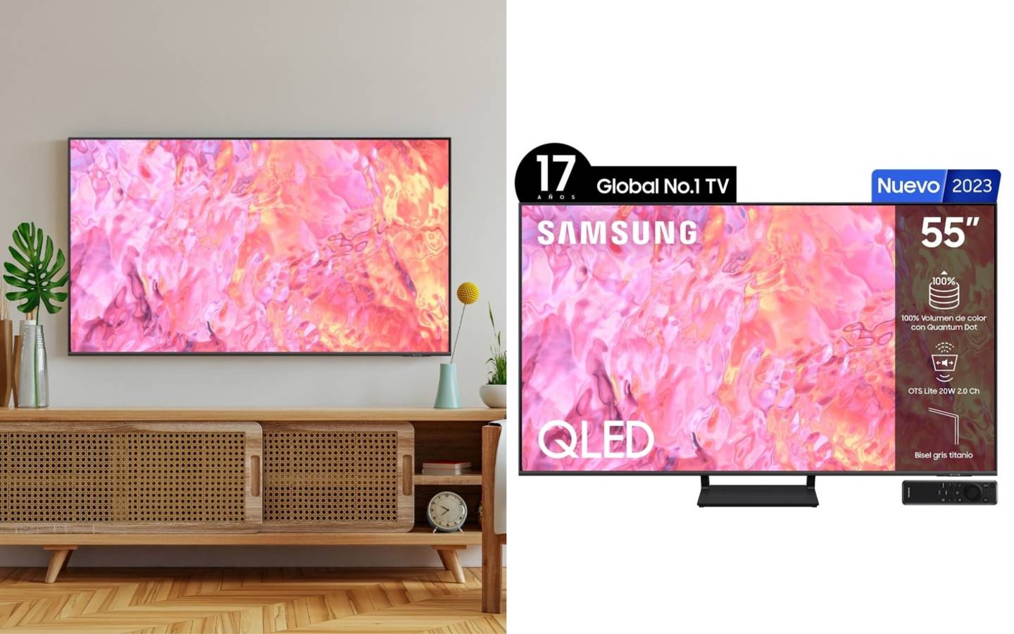 No sabes qué regalarle a mamá por el Día de las Madres este 10 de mayo, Liverpool pone en super oferta la televisión Samsung QLED Smart TV de 55 pulgadas 4K.