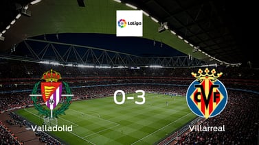 Villarreal se lleva la victoria tras golear 3-0 a Real Valladolid