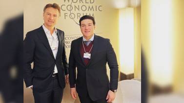 Samuel García se reúne con CEO de Heineken en Foro de Davos