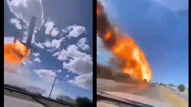VIDEO: Muere piloto español al estrellarse avioneta con la que combatía incendio en Chile