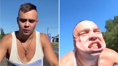 VIDEO: ¿Por qué le quedó la cara así a este individuo?