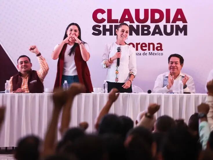 Claudia Sheinbaum iniciará campaña en el Zócalo de CDMX