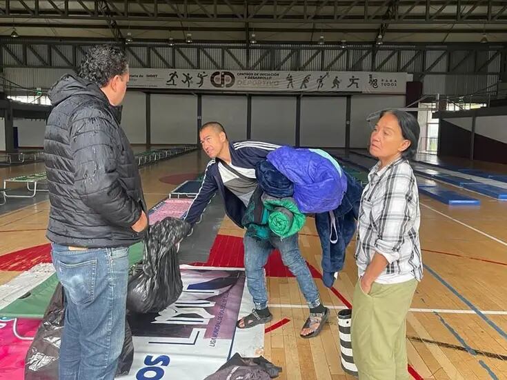 Refugios temporales reciben a primeros afectados por lluvias en Tijuana