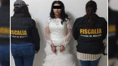 Novia es detenida durante su boda por extorsión en Edomex: identificada como presunta integrante de La Familia Michoacana
