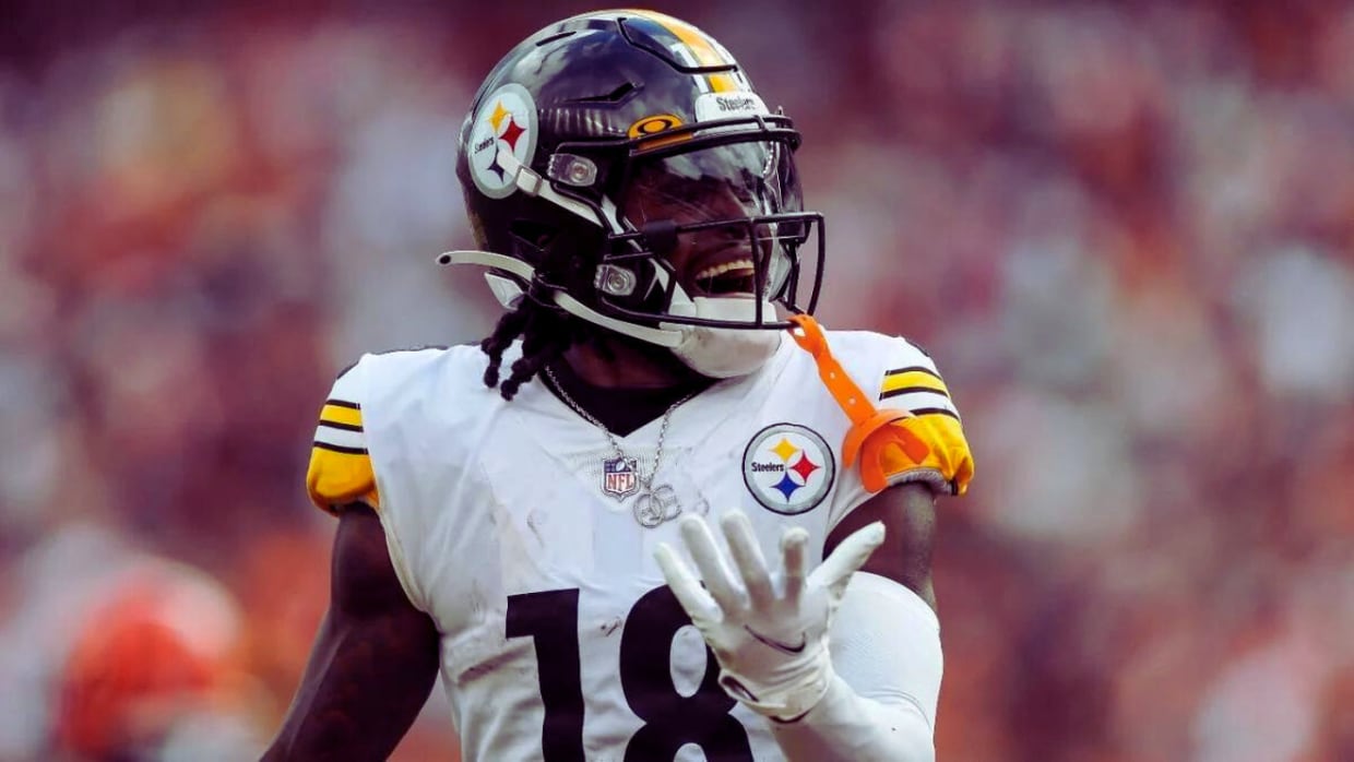 NFL: Pittsburgh Steelers están dispuestos a negociar un traspaso por su receptor Diontae Johnson