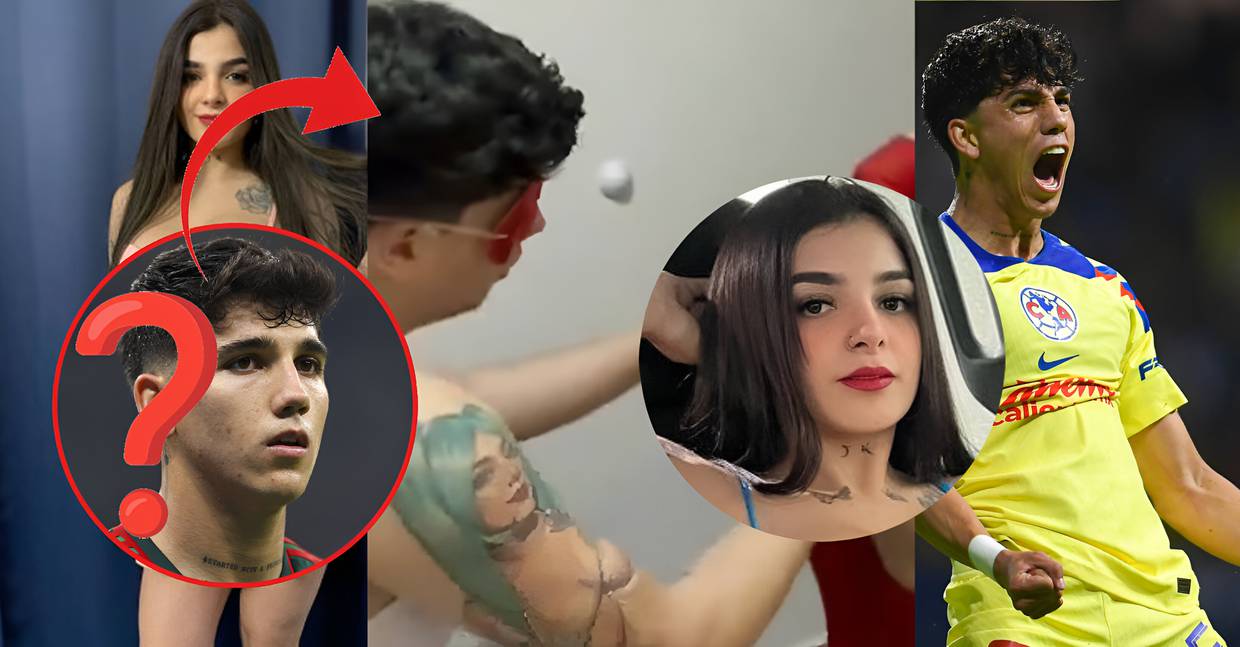 Un joven se tatuó a Karely Ruiz en un brazo y luego grabó un video con ella; lo confunden con Kevin Álvarez.