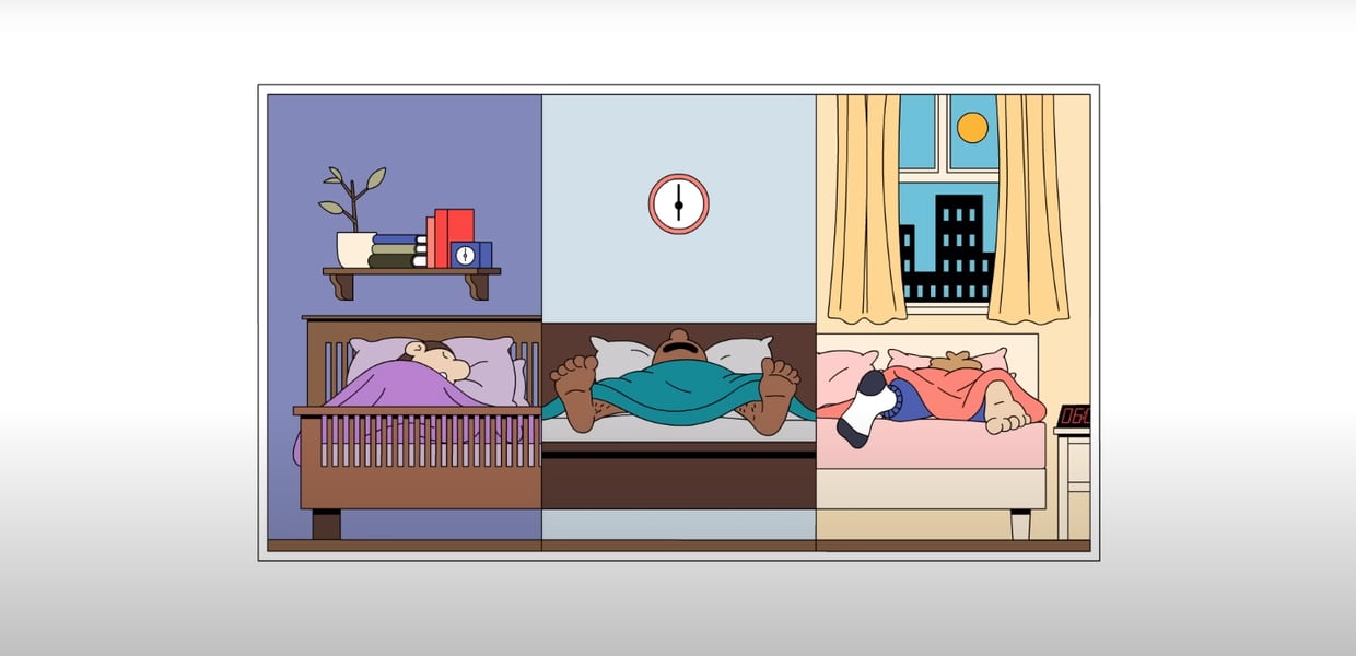 Captura de pantalla de el video de YouTube "Do You Really Need 8 Hours of Sleep Every Night? | Body Stuff with Dr. Jen Gunter"
