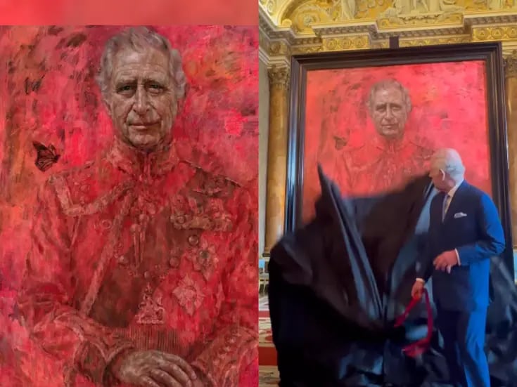 Descifrando la pintura roja del Rey Carlos III