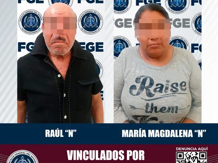 Pareja es detenida acusada de delitos sexuales contra menor de 15 años