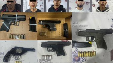 Detienen a cinco personas armadas en Tijuana