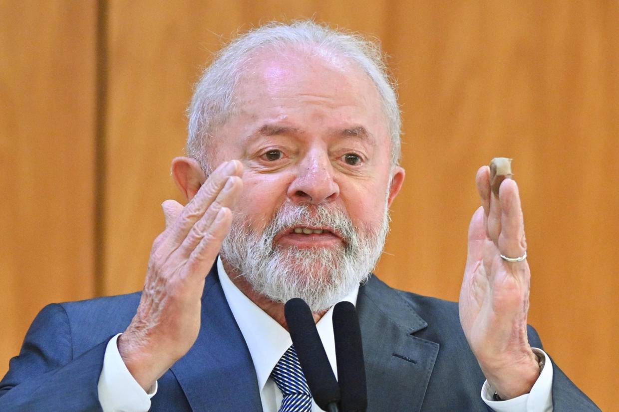 Fotografía del 3 de mayo del presidente de Brasil Luiz Inácio Lula da Silva en el Palacio del Planalto en Brasilia, Brasil. | EFE/ Andre Borges