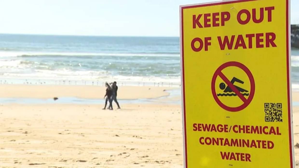 Supervisan las enfermedades al sur del condado por contaminación de playas