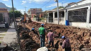 Protestan guaymenses por una obra en calle donde vive alcaldesa