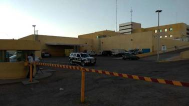 Ingresa hombre baleado a Hospital General de Obregón