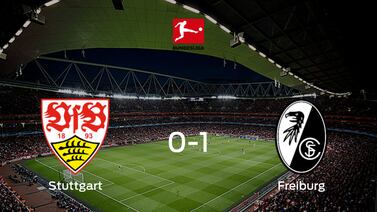 SC Freiburg se lleva el triunfo después de derrotar 1-0 a Stuttgart