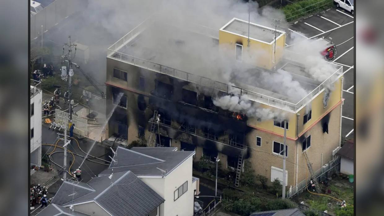Hombre condenado a muerte por incendio provocado en estudio de anime japonés que mató a 36 personas.