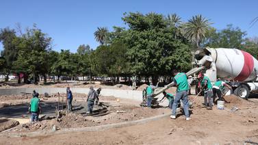 Realizan recorrido para revisar obras en el Parque Madero de HMO
