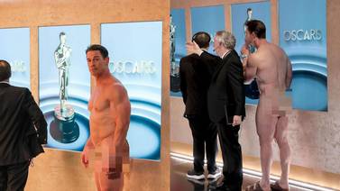 John Cena no estaba completamente desnudo en los Premios Oscar y estas fotos lo demuestran