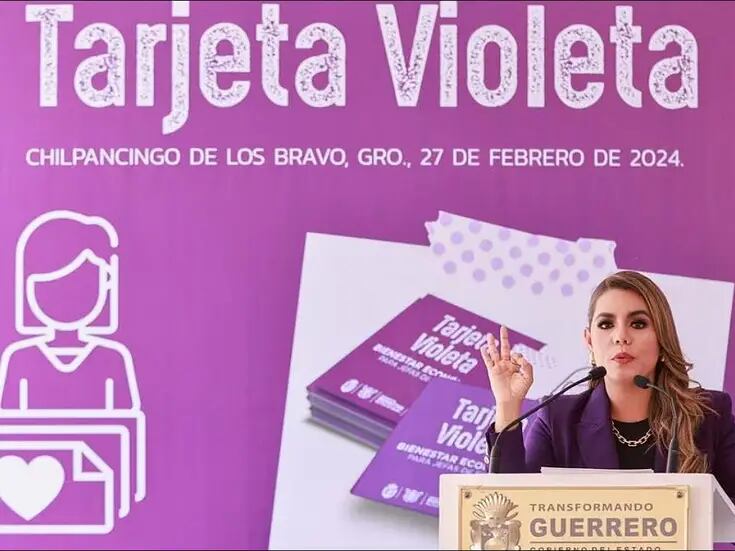 Gobernadora de Guerrero presenta “Tarjeta Violeta” para combatir violencia de género 
