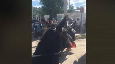 Tres personas detenidas por riña campal en cabalgata de San Judas Tadeo en Hermosillo