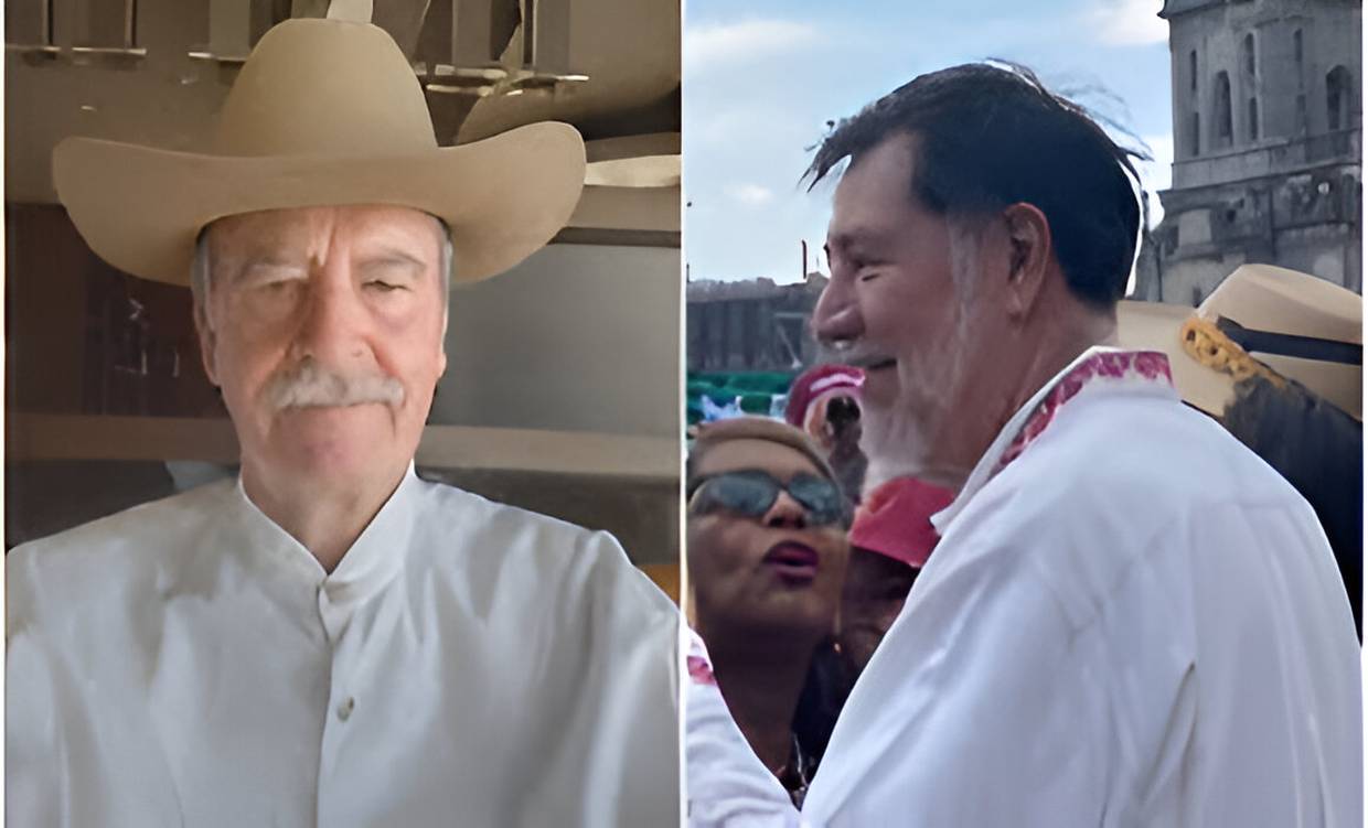 Expresidente Vicente Fox y Gerardo Fernández Noroña