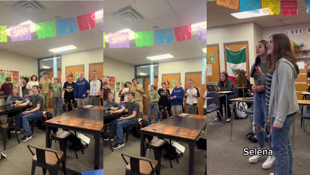 VIRAL: profesora les enseña español a sus alumnos de Texas con canciones de Selena Quintanilla