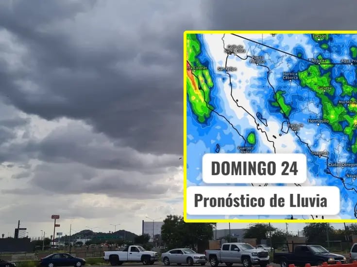 Clima en Sonora: Se pronostican fuertes lluvias para este domingo en el estado