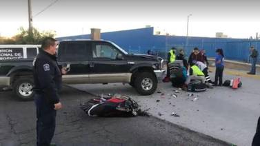 VIDEO: Muere tras choque un motociclista en Nogales