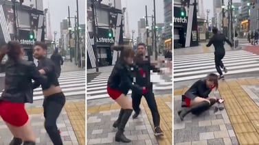VIDEO: Turista francés arrestado en Japón por agresión a una mujer en Tokio