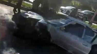 Conductora resulta lesionada tras choque en carretera Tijuana-Rosarito