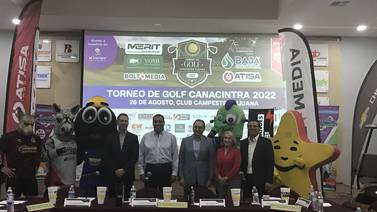 Canacintra innova en torneo de golf a beneficio de El Trompo en Tijuana