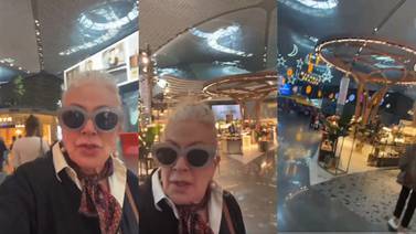 Laura Zapata compara el aeropuerto de Estambul con el de CDMX: “a ver, chairos, este sí es un aeropuerto”