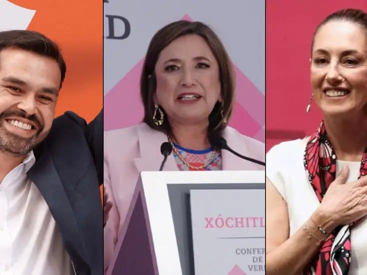 Gastan 183 mdp en primer mes de campaña: Sheinbaum, Gálvez y Álvarez Máynez