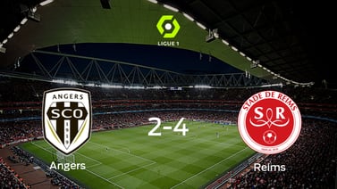  Stade de Reims se lleva la victoria después de derrotar 4-2 a SCO Angers 