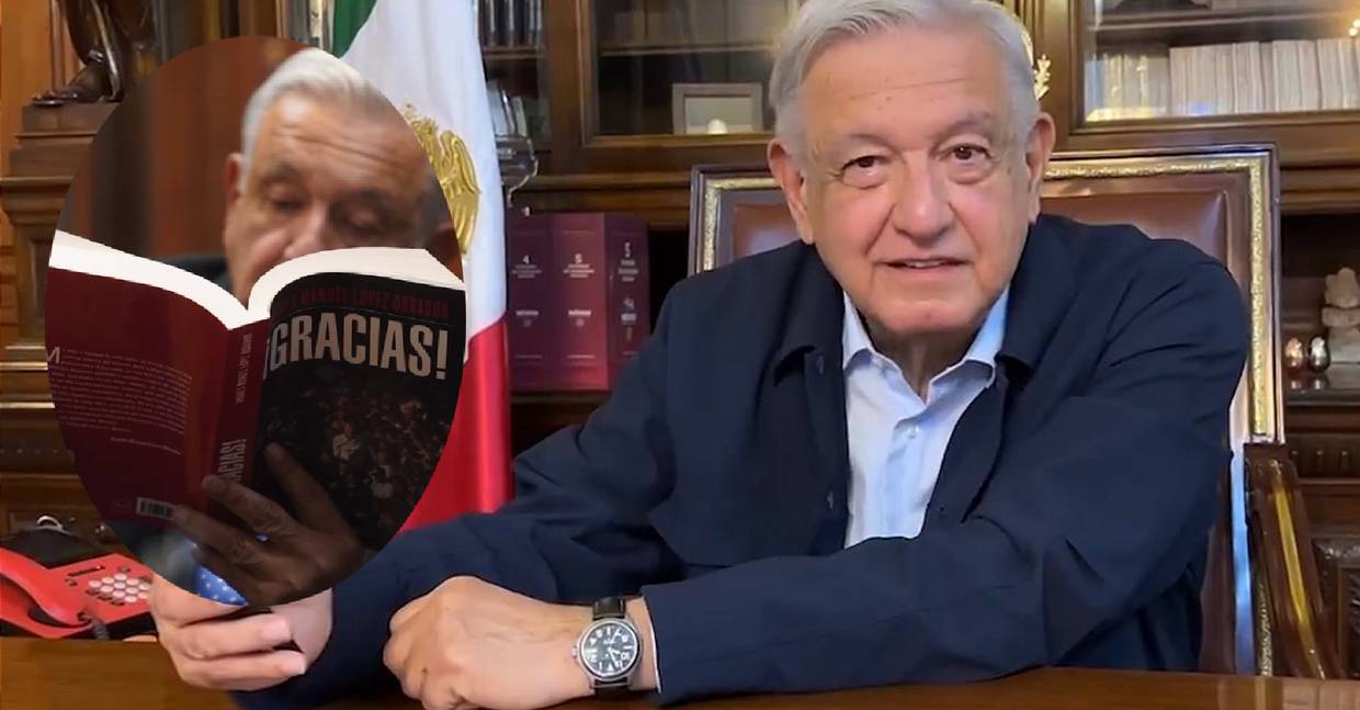 "Por favor, sean serios", del nuevo libro de AMLO: Las élites propusieron a Eugenio Derbez o a Slim para 2018. // Foto: @lopezobrador_