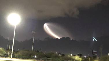 Falcon 9 vuelve a hacer su aparición en Hermosillo