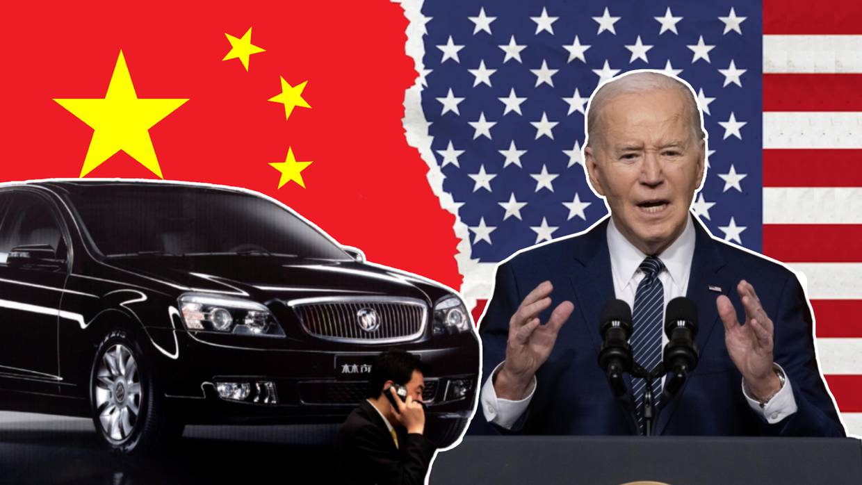 El presidente Joe Biden ha recibido presiones para vetar la importación de autos eléctricos chinos a Estados Unidos.  Foto: Especial
