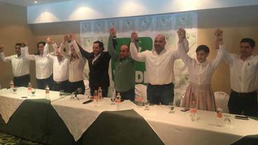 Partido Verde presenta a sus precandidatos a diputados y senadores
