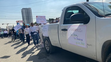 Familias de Tijuana marchan por la vida y la paz